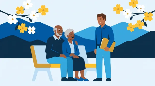 Medicare help in North Carolina illustration